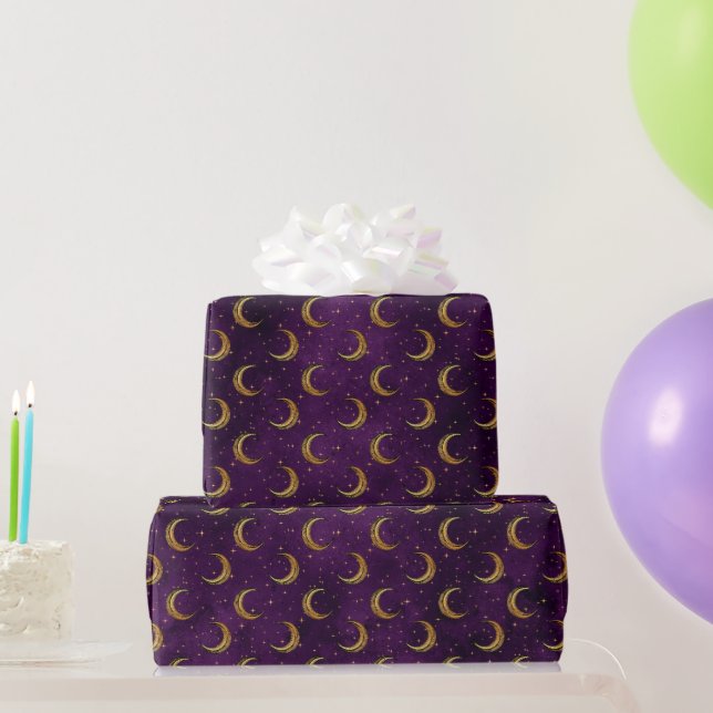 witched Pattern  Wrapping Paper (Party Gifts)