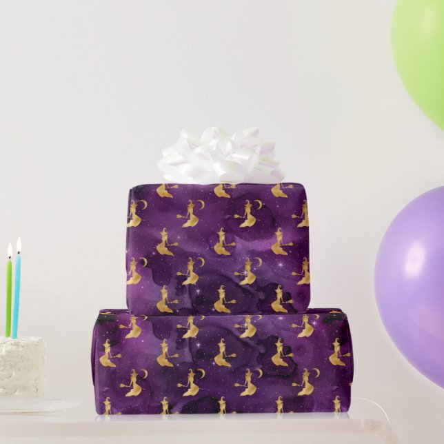 witched Pattern  Wrapping Paper (Party Gifts)