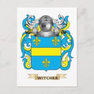 Witcher Family Crest (Coat of Arms) Postcard