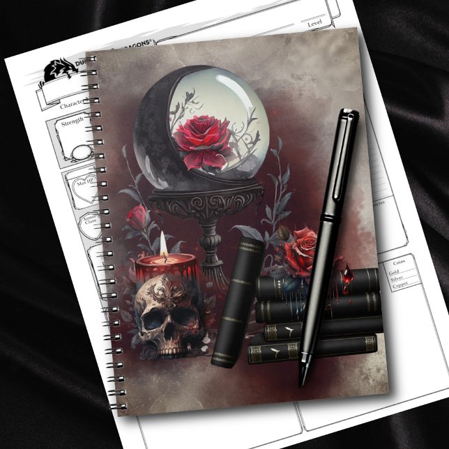 Witchery | Magic Items Spellbooks and Crystal Ball Notebook (Creator Uploaded)