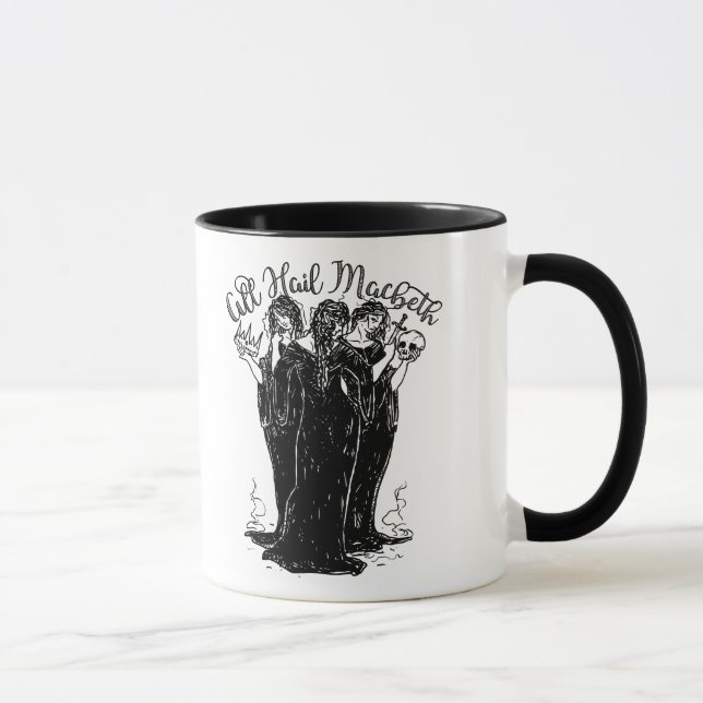 Witches All Hail Mabeth Mug (Right)
