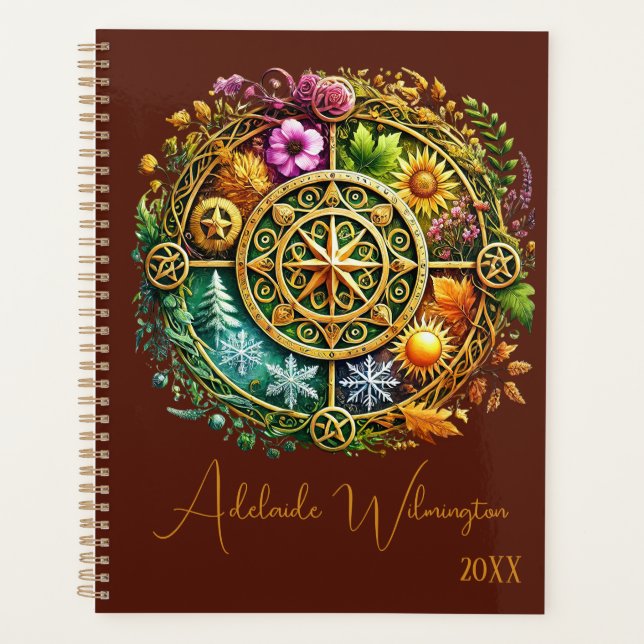 Witches' Annual Cycle Planner (Front)