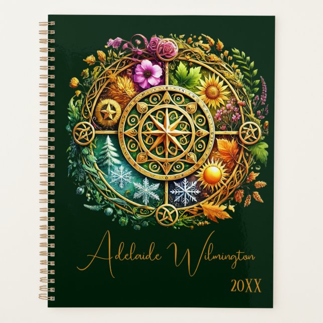 Witches' Annual Cycle Planner (Front)