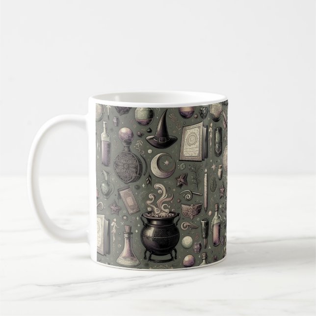 Witches Apothecary  Coffee Mug (Left)