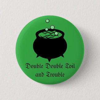 Witches Brew 6 Cm Round Badge