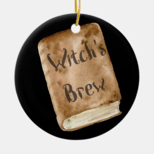 Witches Brew Ceramic Tree Decoration
