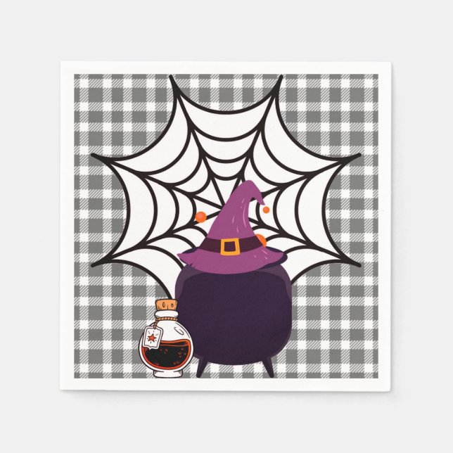Witches Brew Cocktail Napkin  (Front)