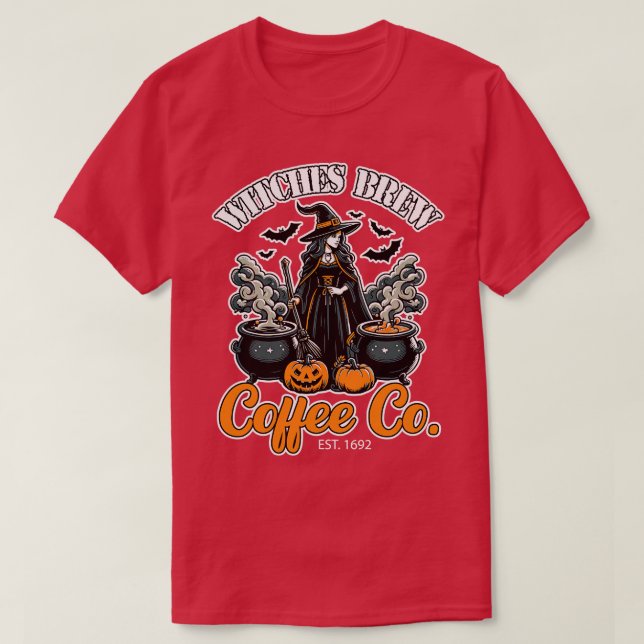 Witches Brew Coffee Co 2 T-Shirt (Design Front)