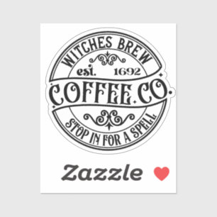 Witches Brew Coffee Co Stickers