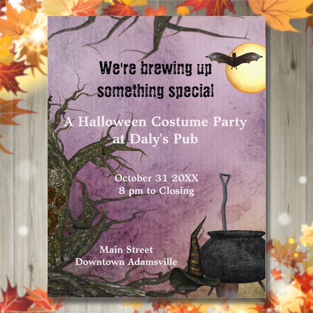 Witches Brew Halloween Flyer (Creator Uploaded)