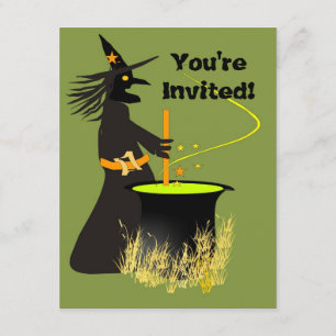Witches Brew Invitation