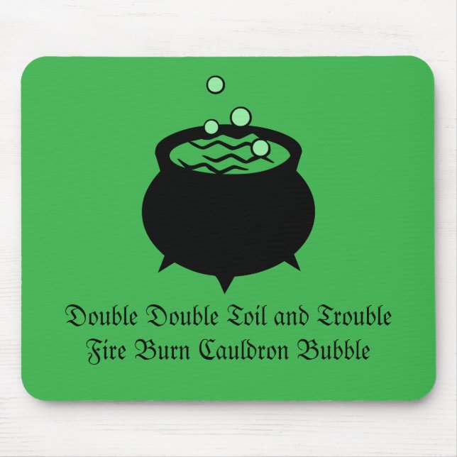 Witches Brew Mouse Mat (Front)