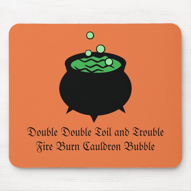 Witches Brew Mouse Mat (Front)