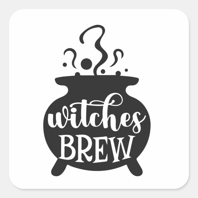 witches brew Sticker (Front)