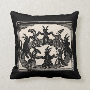 Witches Circle Dance Cushion