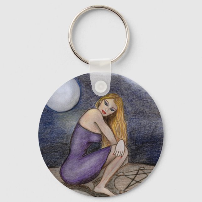 Witches Circle Key Ring (Front)