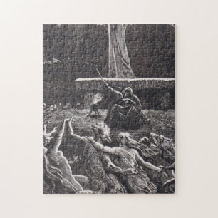 Witches Dancing At The Sabbath Jigsaw Puzzle