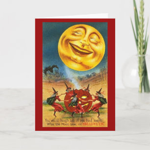 Witches Dancing - Halloween Card