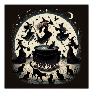 Witches Dans: Enchanted Forest Gathering Poster