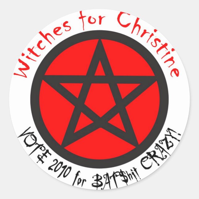 Witches for Christine Sticker (Front)