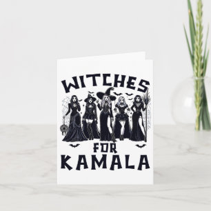 Witches For Kamala Harris Election 2024 Halloween Card