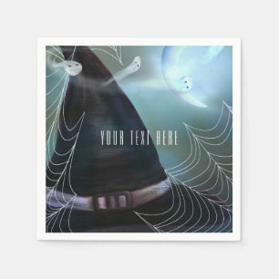 Witches Ghostly Night Halloween Party Napkins