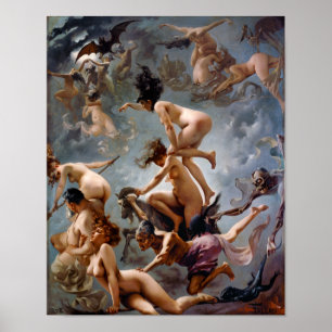 Witches Going to Their Sabbath   Falero   Poster