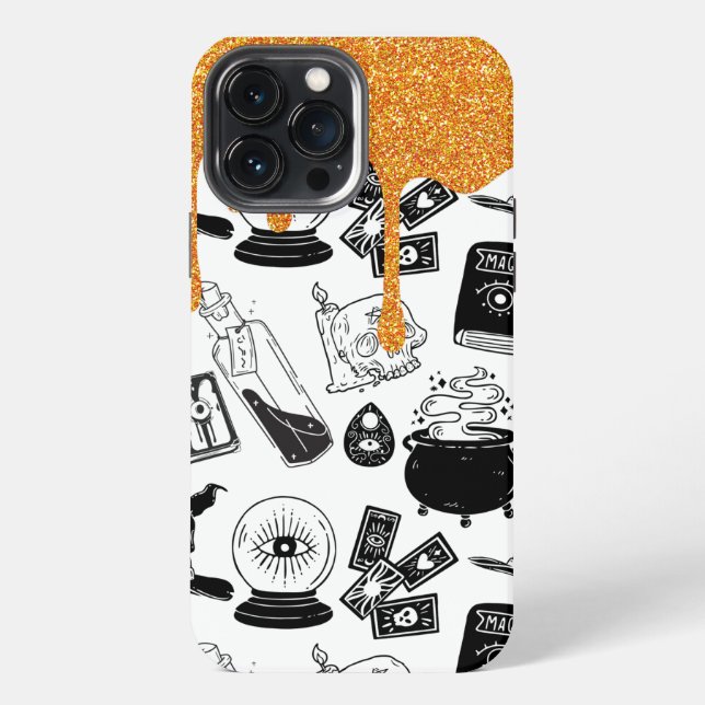 Witches Hats and Potions iPhone Case (Back)