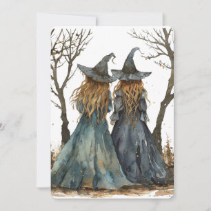 Witches In The Woods Invitation