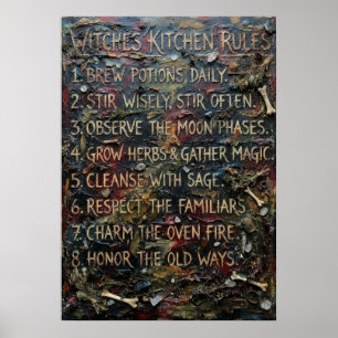 Witches Kitchen Rules Poster