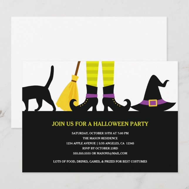 Witches Life Invitation (Front/Back)