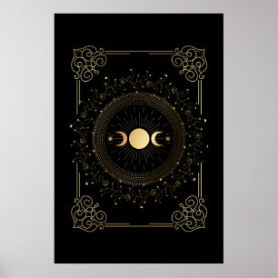 Witches Lunar eclipse Poster