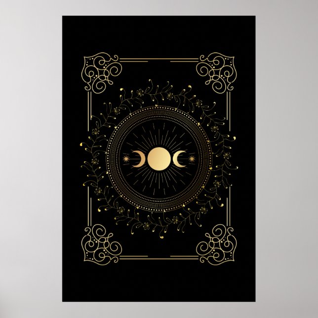 Witches Lunar eclipse Poster (Front)