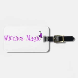 Witches Magic Hat Luggage Tag