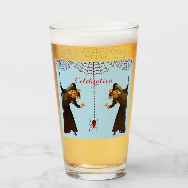  Witches Party  Glass (Back Filled)