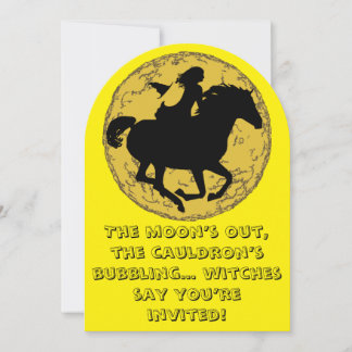 Witches Party Invitation
