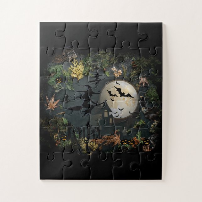 Witches Party Night Jigsaw Puzzle (Vertical)