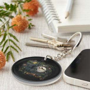 Witches Party Night Key Ring
