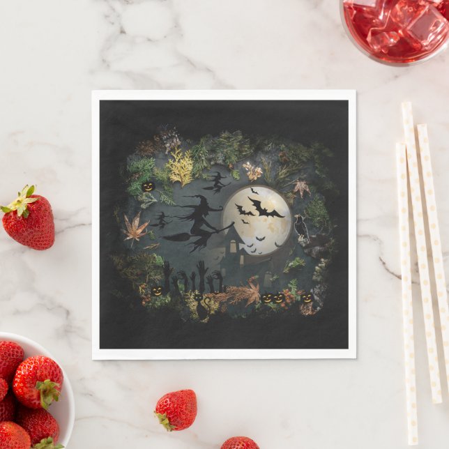 Witches Party Night Napkin (Insitu)