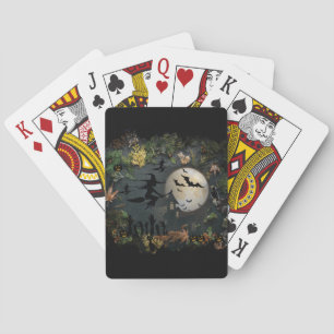 Witches Party Night Playing Cards