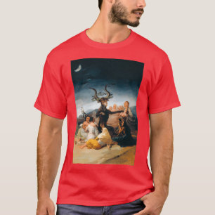 Witches Sabbath (El Aquelarre) by Francisco Goya  T-Shirt