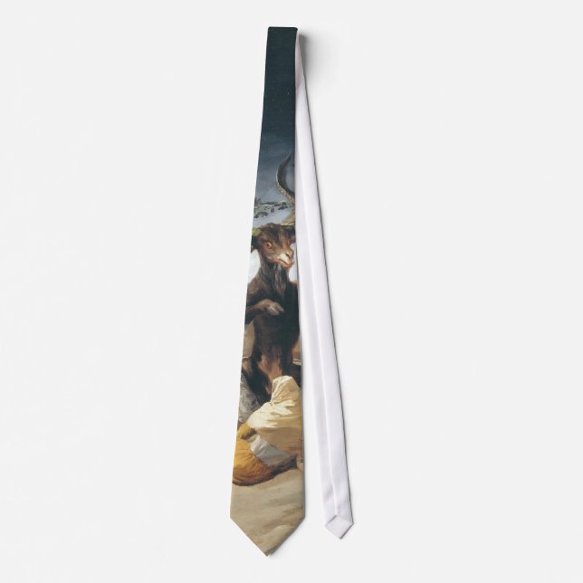 Witches Sabbath - Francisco de Goya (1797-1798) Tie (Front)