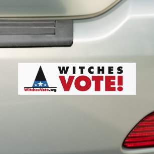Witches Vote! Bumper Sticker