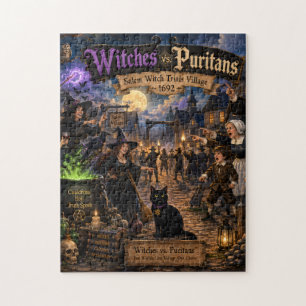 Witches vs. Puritans™   Salem Witch Trials Puzzle