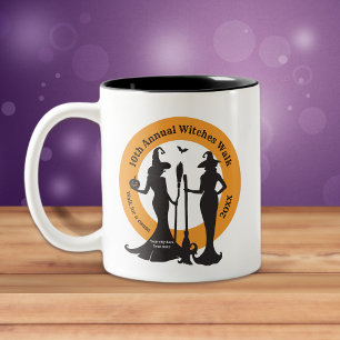 Witches Walk Event  Two-Tone Coffee Mug