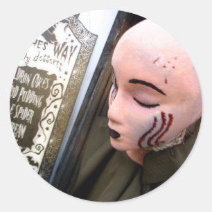 Witches Way Classic Round Sticker