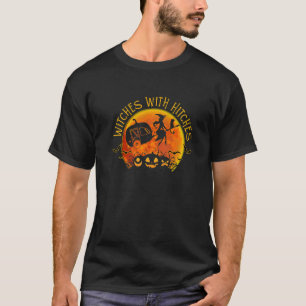 Witches With Hitches Camping RV Halloween Costume  T-Shirt