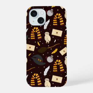 Witches, Wizards & Magic Pattern iPhone 15 Case