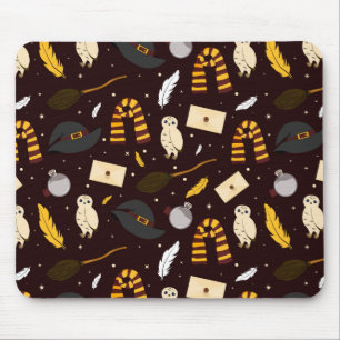 Witches, Wizards & Magic Pattern Mouse Mat