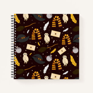 Witches, Wizards & Magic Pattern Notebook
